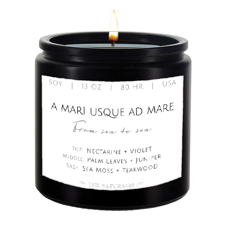 Amari 13-Ounce Scented Soy Candle