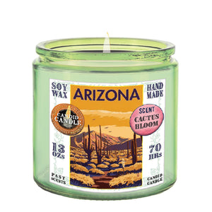 Arizona Cactus Bloom 13-Ounce Scented Soy Candle