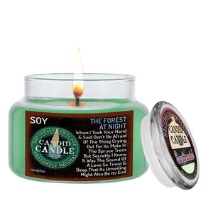 Forest at Night Scented Soy Wax Candle