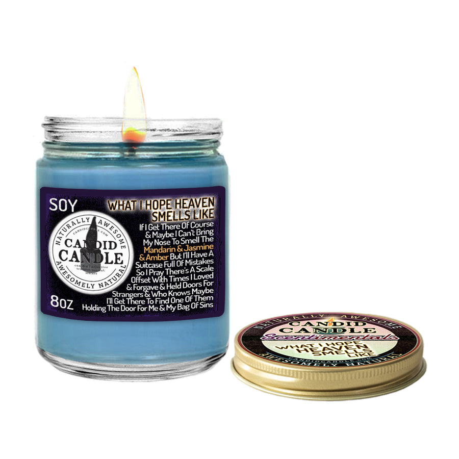 What I Hope Heaven Smells Like Scented Soy Wax Candle