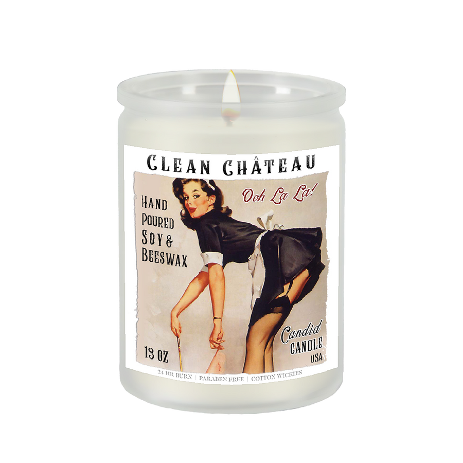 Clean Chateau 11-Ounce Scented Soy Candle