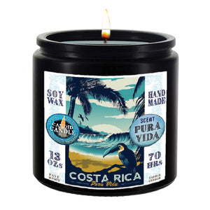 Costa Rica Pura Vida 13-Ounce Scented Soy Candle