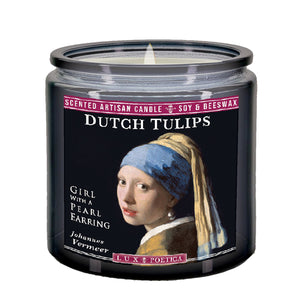 Girl with pearl earring 13-Ounce Scented Soy Candle