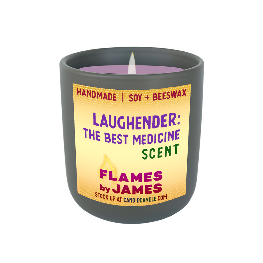 Laughender, the best medicine - Lavender Scented Candle