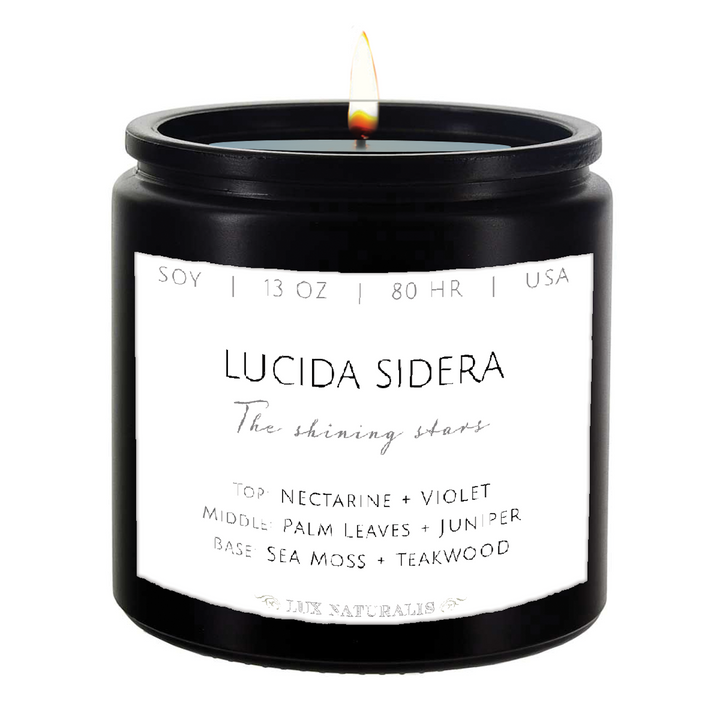 Lucida sidera 13-Ounce Scented Soy Candle