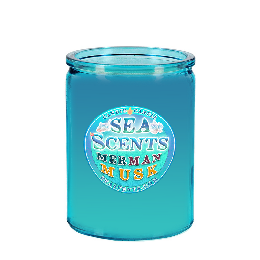 Merman musk 11-Ounce Scented Soy Candle