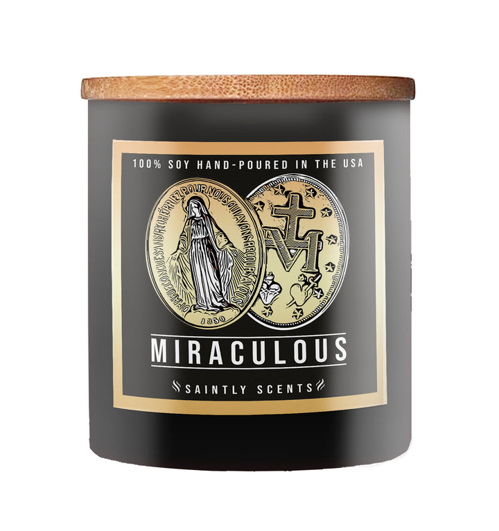 Miraculous Medal scented candle
