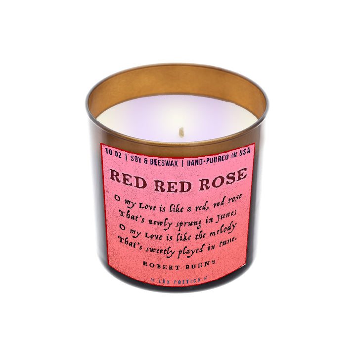 Red Red Rose 9-Ounce Scented Soy Candle