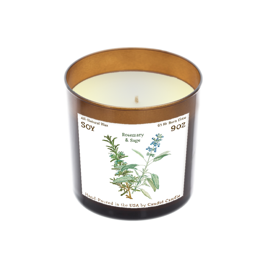 Rosemary Sage Scented Candle