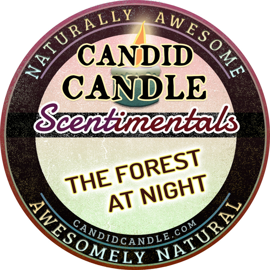 Forest at Night Scented Soy Wax Candle