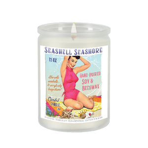 Seashell Seashore 11-Ounce Scented Soy Candle
