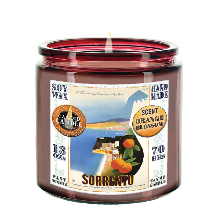 Sorrento Orange Blossom 13-Ounce Scented Soy Candle