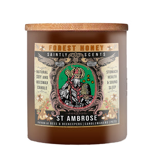 Saint Ambrose Forest Honey Scented Candle 