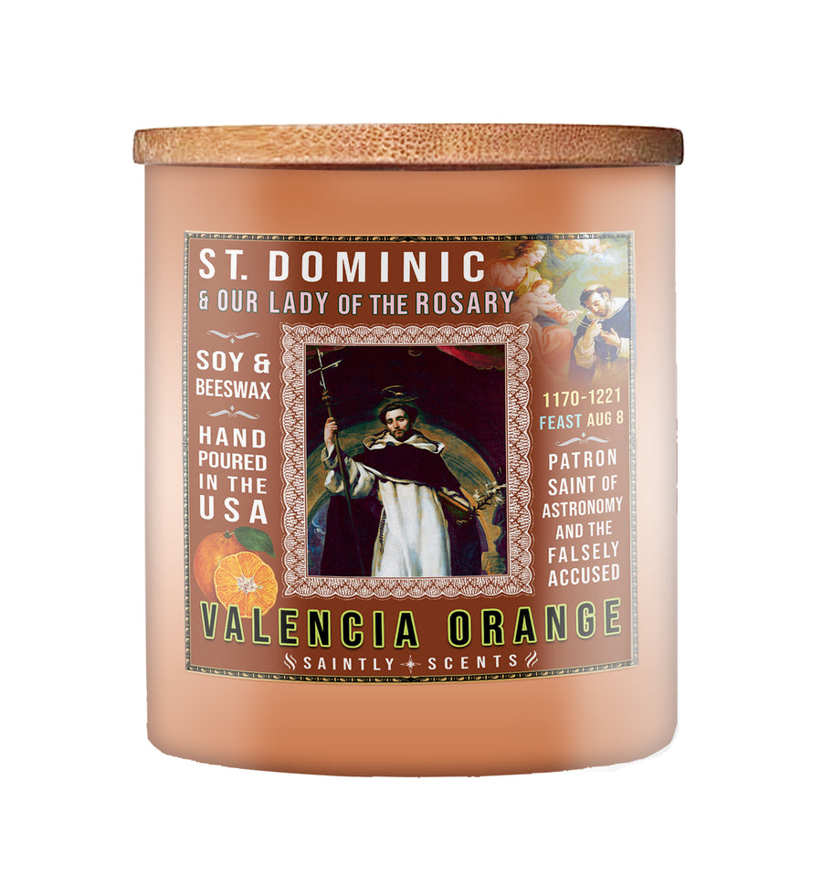 Saint Dominic Valencia Orange Scented Candle 