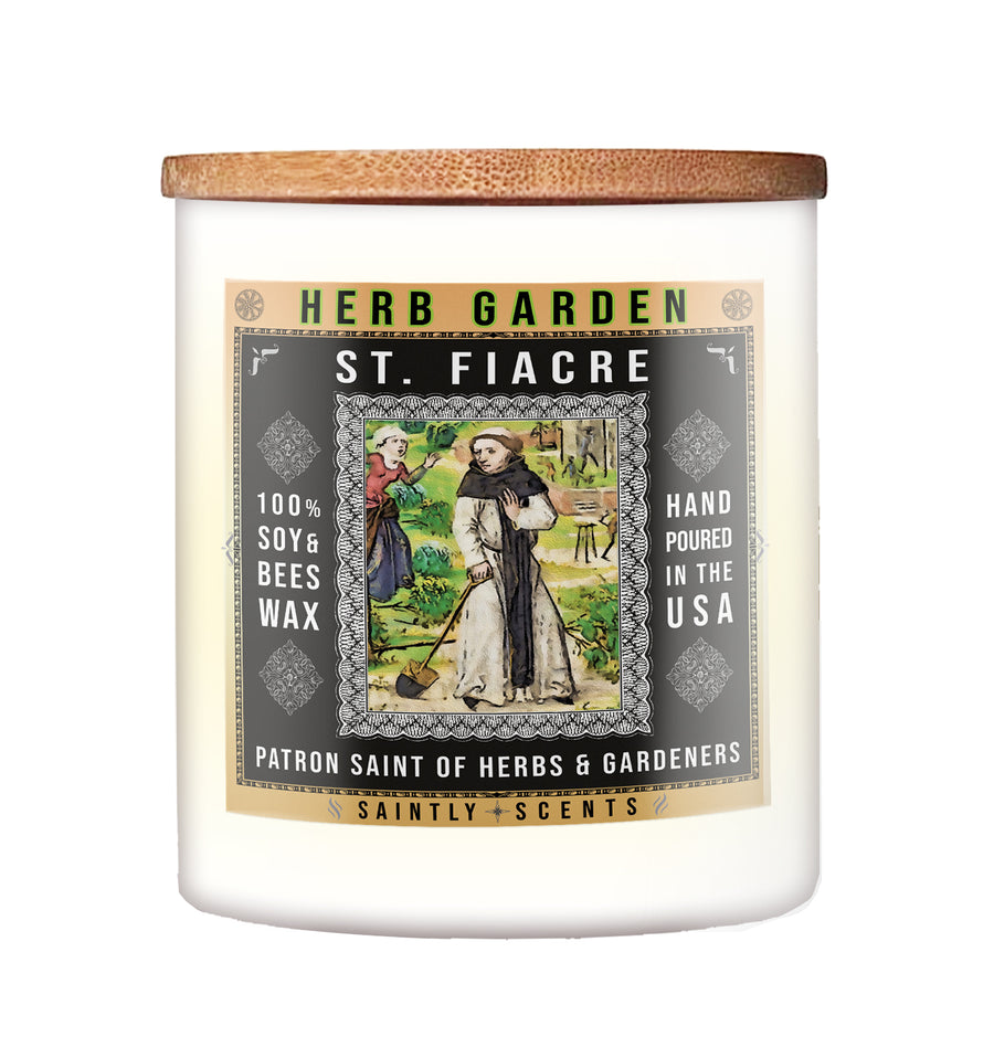 Saint Fiacre Herb Garden Scented Candle 