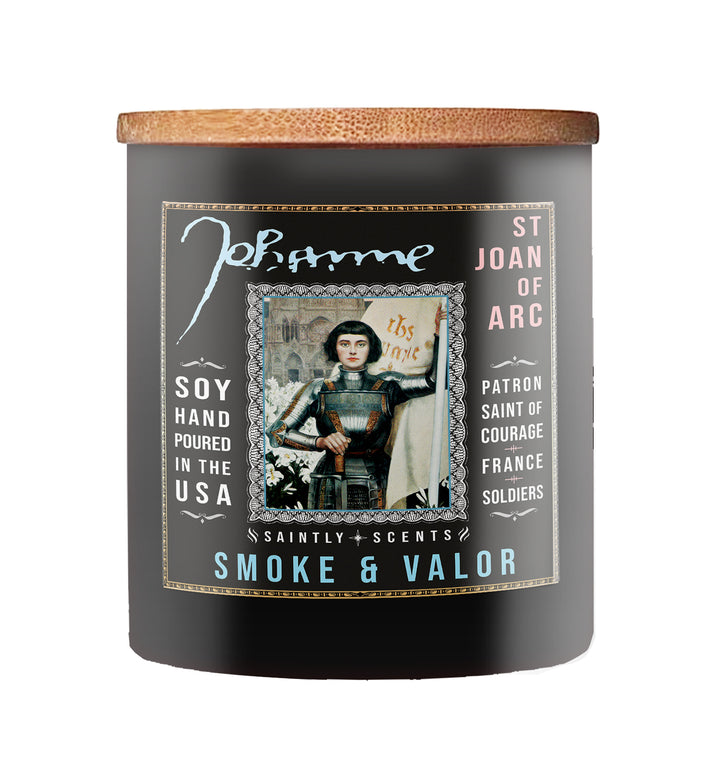 Saint Joan of Arc Smoke and Valor Scented Candle 