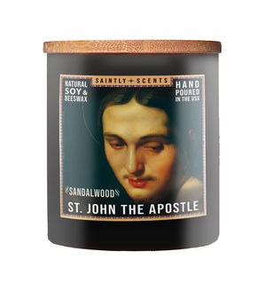 Saint John the Apostle Sandalwood Scented Candle 