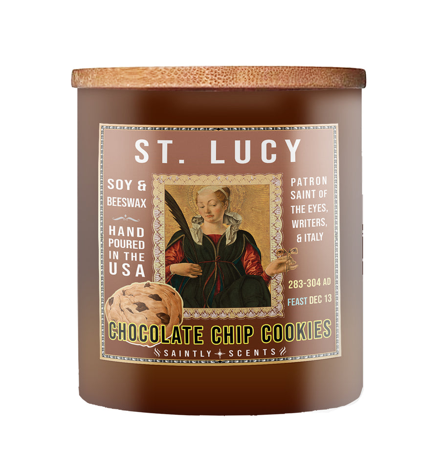 Saint Lucy Chocolate Chip Cookies Scented Candle 