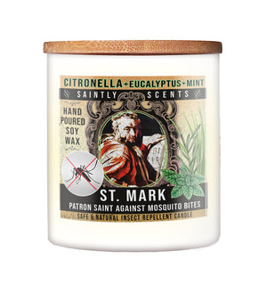 Saint Mark the Evangelist Citronella, Eucalyptus and Mint Scented Candle 