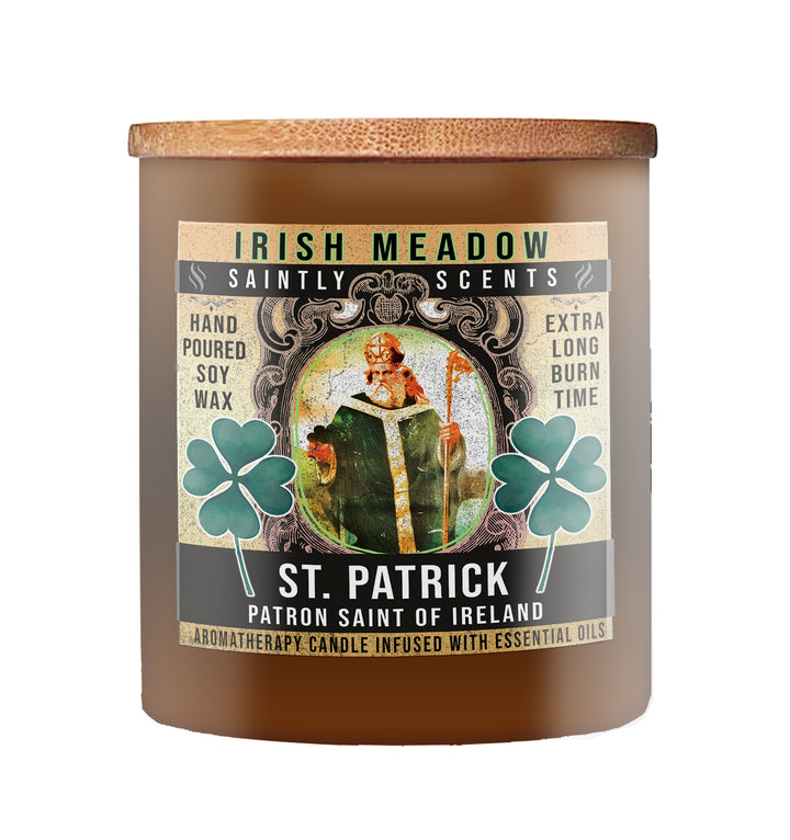 Saint Patrick Irish Meadow Scented Candle 