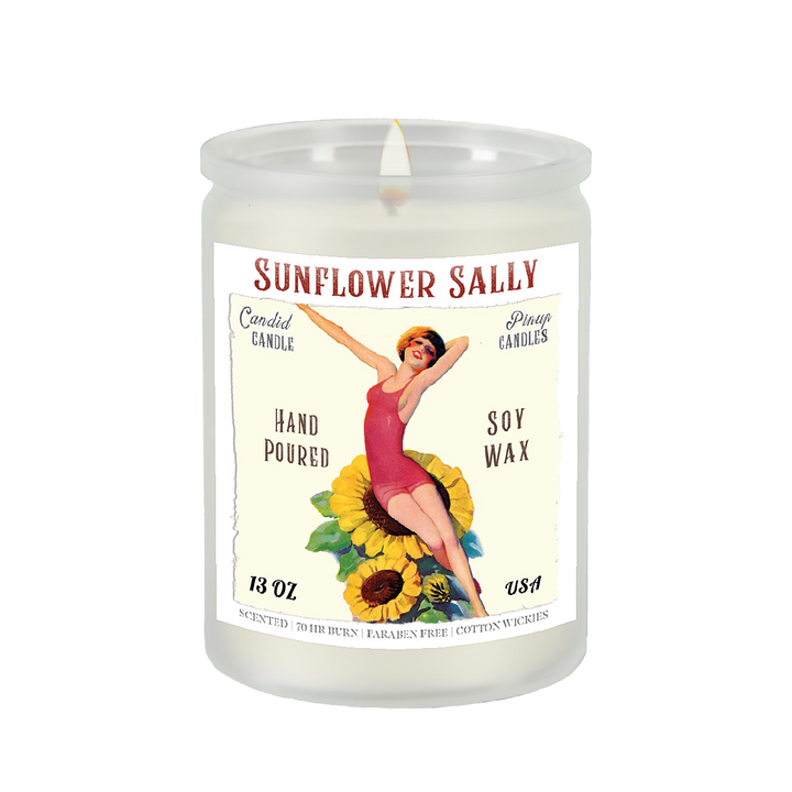 Sunflower Sally 11-Ounce Scented Soy Candle