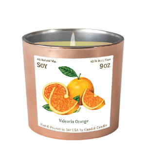 Valencia Orange Scented Candle